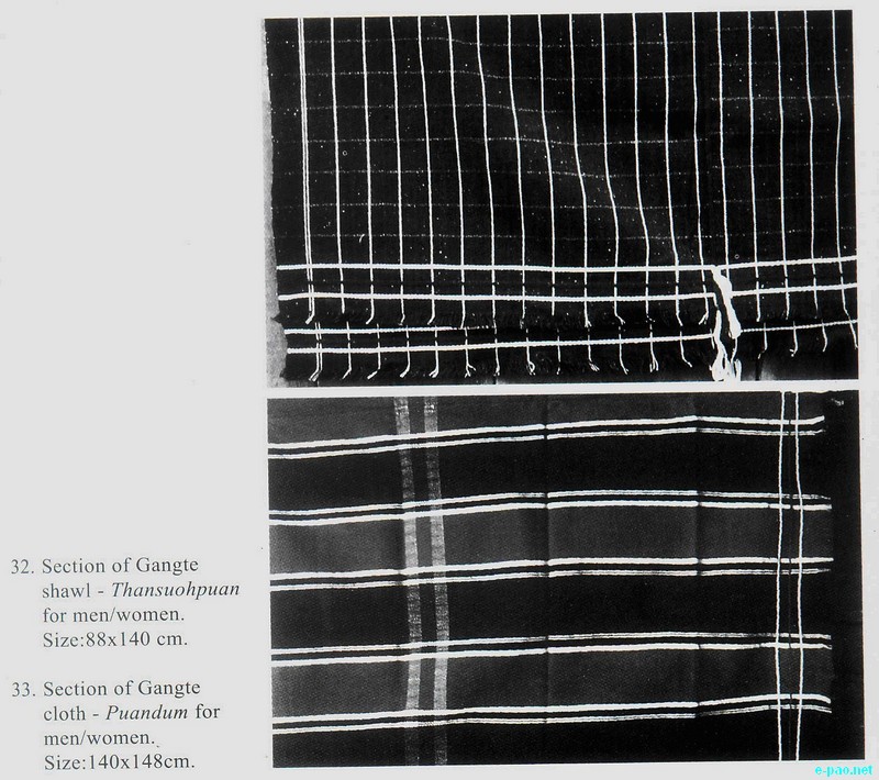 Gangte - Tribal hand woven fabrics of Manipur