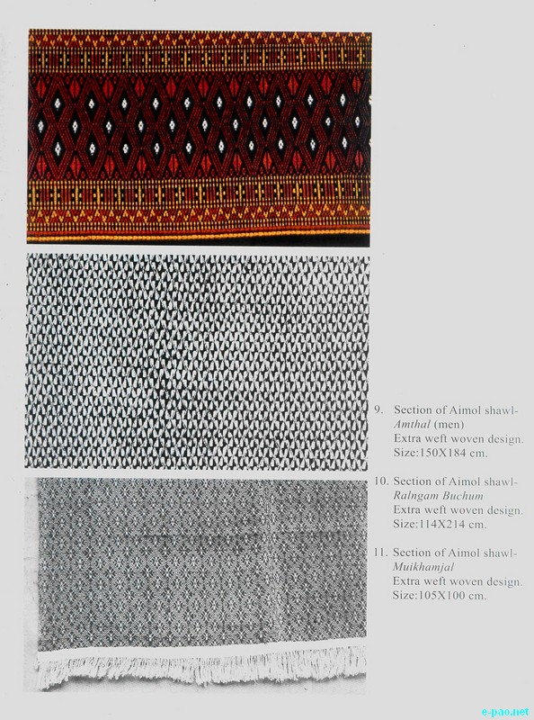 Aimol Shawl -  Amthal - Tribal hand woven fabrics of Manipur :: 2012