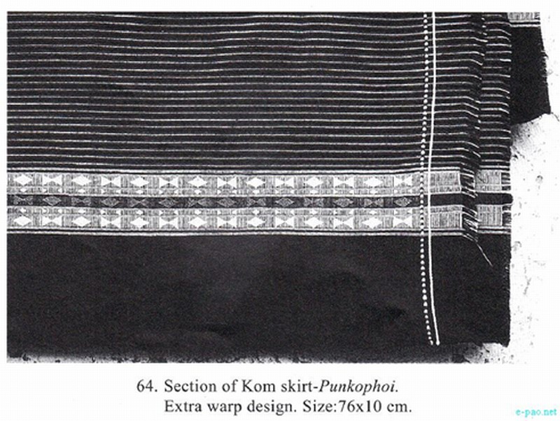 Punkophoi - Kom Skirt  - Tribal hand woven fabrics of Manipur :: 2012