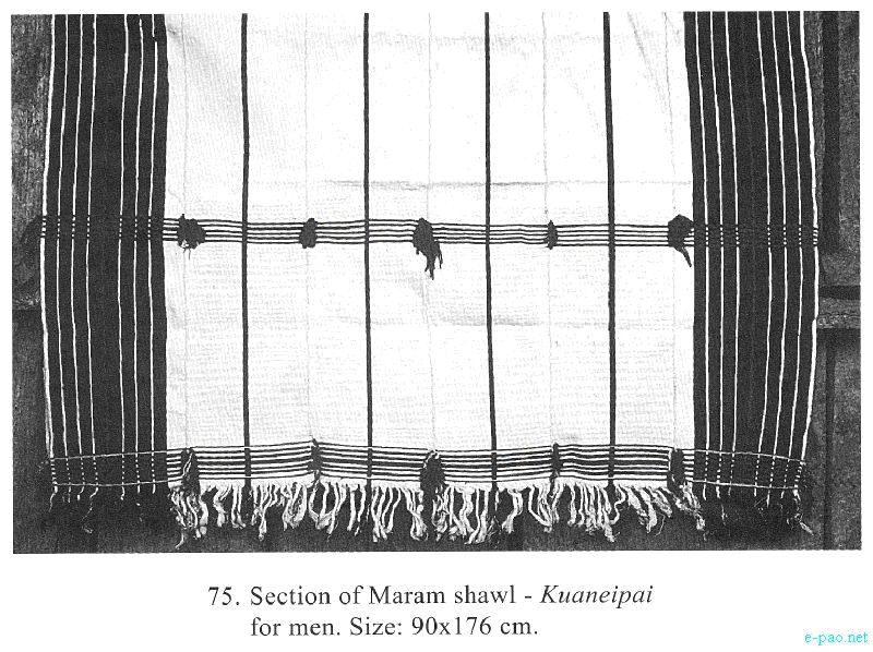 Kuaneipai - Maram Shawl  - Tribal hand woven fabrics of Manipur :: 2012