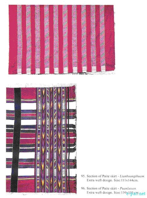 Lianbuangthuam , Puanlaisen - Paite Skirt - Tribal hand woven fabrics of Manipur :: 2012