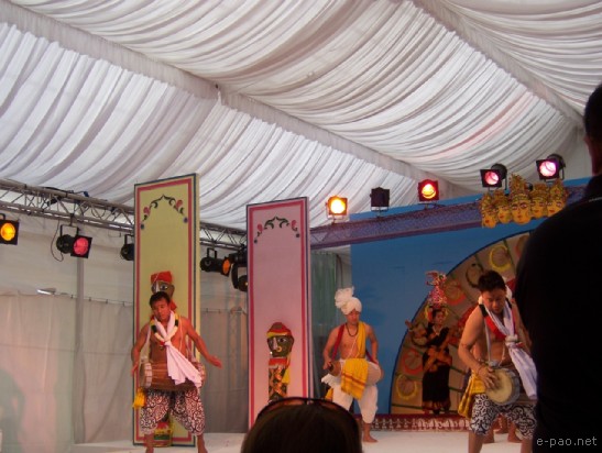 Dhol and Pung Chollom at Festival of India - Singapore :: 2008