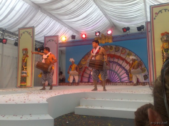 Dhol and Pung Chollom at Festival of India - Singapore :: 2008