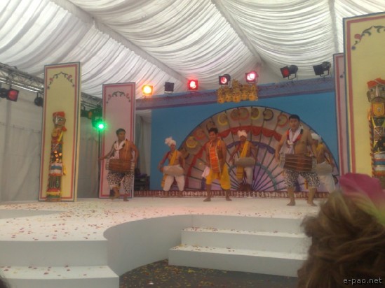 Dhol and Pung Chollom at Festival of India - Singapore :: 2008