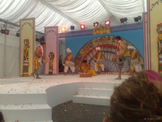 Dhol and Pung Chollom at Festival of India - Singapore :: 2008