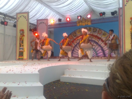 Dhol and Pung Chollom at Festival of India - Singapore :: 2008