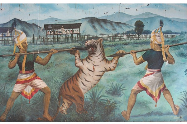 RKCS Painting at Ibudhou Thangjing, Moirang, Manipur