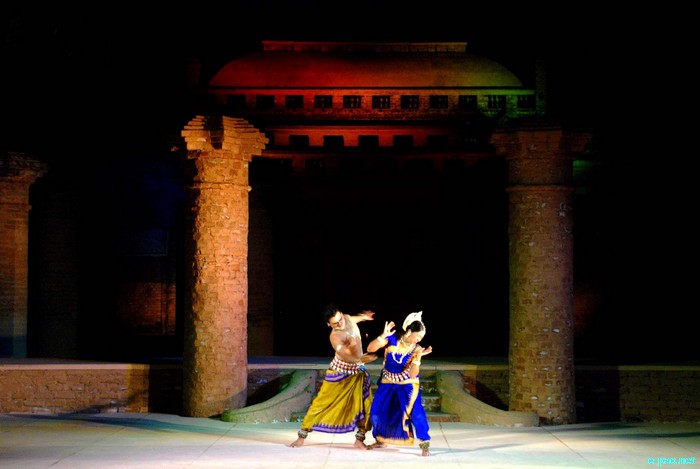 Solo Dance on 2nd day at Bhagyachandra National Festival of Classical dance :: November 2011