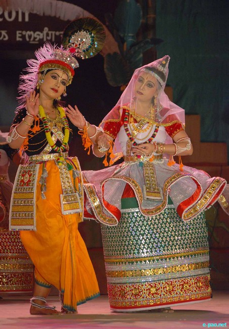 Ras Leela at the Manipur Sangai Tourism Festival 2011 :: 28 November