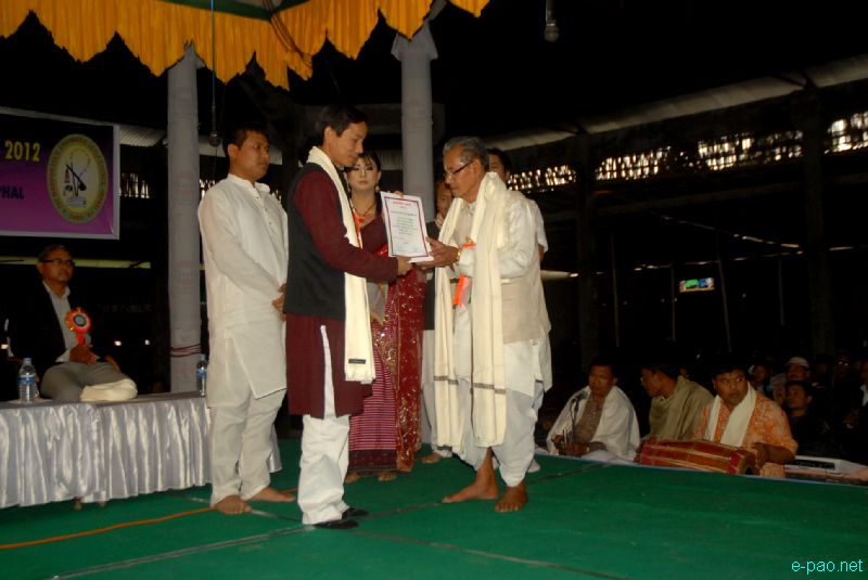 11th Shumang Leela Numit celebration and Shumang leela award 2012  :: 12 April 2012