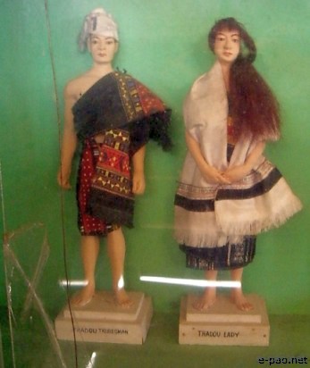 A Thadou  couple - Ethnic Doll at Mutua Museum's Cultural Heritage Complex in 2008