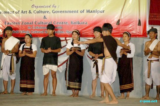Thadou Community presentation at Chin-kuki Group Folk Dance Festival 2009