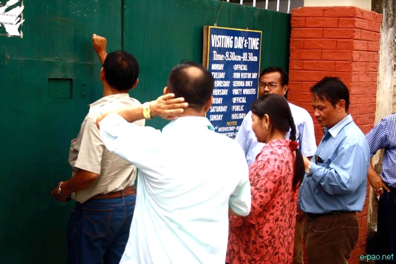 All Manipur Working Journalists Union (AMWJU) protest rally at Imphal - Part 2 :: 12th August 2012