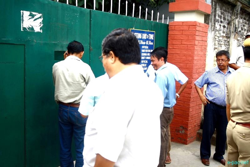 All Manipur Working Journalists Union (AMWJU) protest rally at Imphal - Part 2 :: 12th August 2012