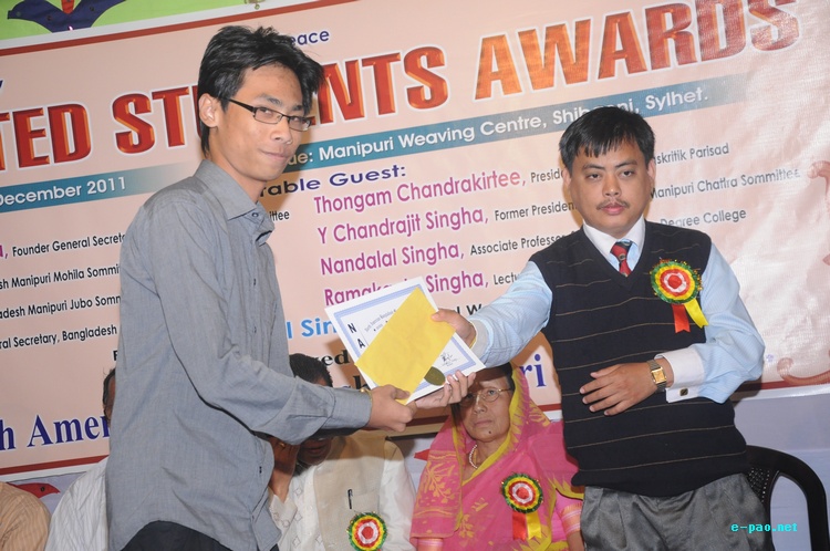 4th Talented Student Awards for Manipuri Students in Bangaladesh at Sylhet :: December 30 2011
