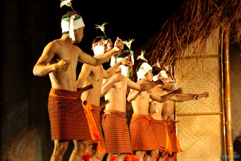 Chothe Dance at the Festival of Tribal Dance in March 2012  