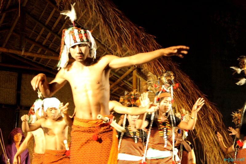 Chothe Dance at the Festival of Tribal Dance in March 2012  