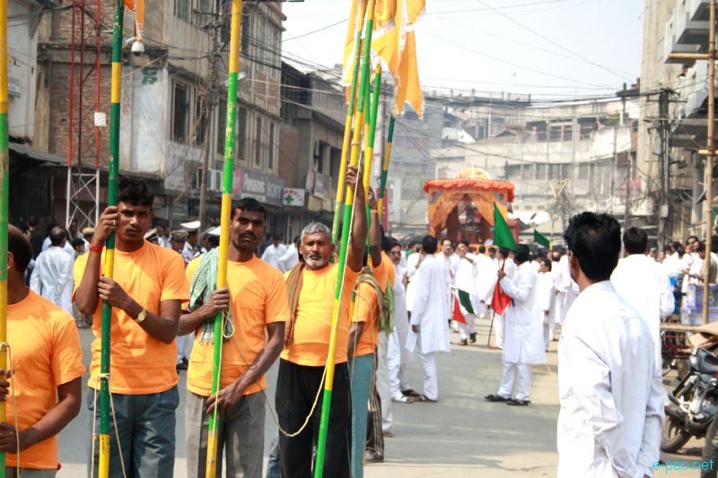 Mahavir Jayanti Mahotsav celebration at Thangal Bazar, Imphal :: April 4 2012