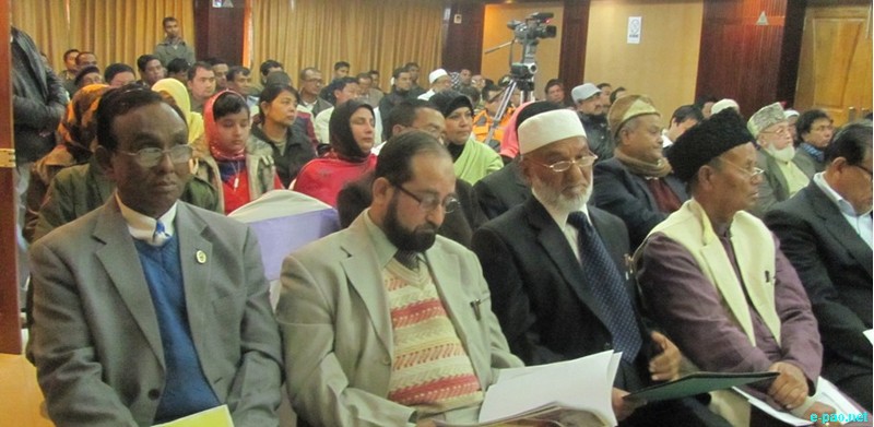 National Seminar on Opportunities and Challenges of Muslims in Manipur at Classic Hotel, Imphal :: 9 Dec 2012