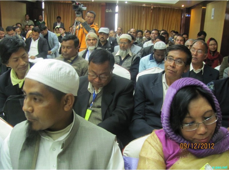 National Seminar on Opportunities and Challenges of Muslims in Manipur at Classic Hotel, Imphal :: 9 Dec 2012