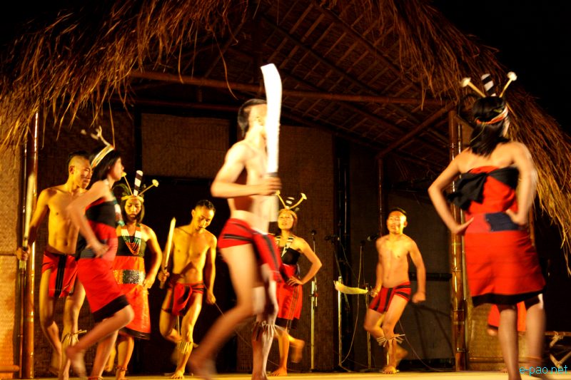 Ham-khoi - A tangkhul Dance at the Festival of Tribal Dance :: March 26 2012