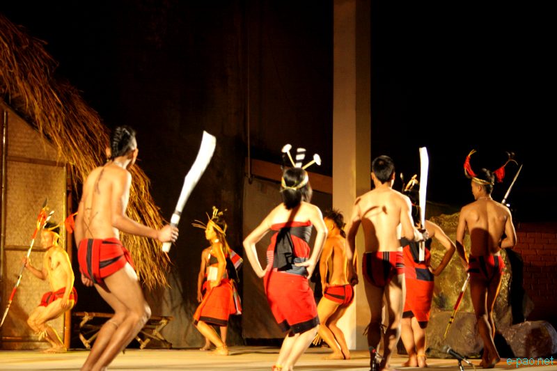 Ham-khoi - A tangkhul Dance at the Festival of Tribal Dance :: March 26 2012