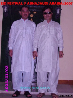 Manipuri Muslims during Eid Festival at Saudi Arabia ::  Dec 20, 2007