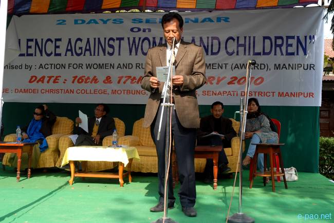 Programme on Violence against women and children :: February 2010