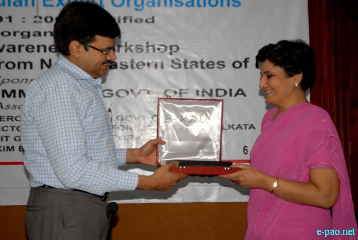 Export Awarness Workshop from North East states :: 6th August 2010