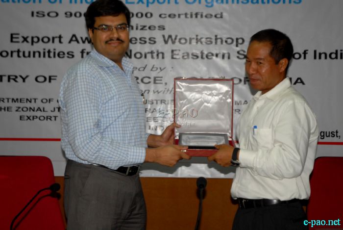 Export Awarness Workshop from North East states :: 6th August 2010