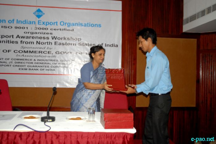 Export Awarness Workshop from North East states :: 6th August 2010