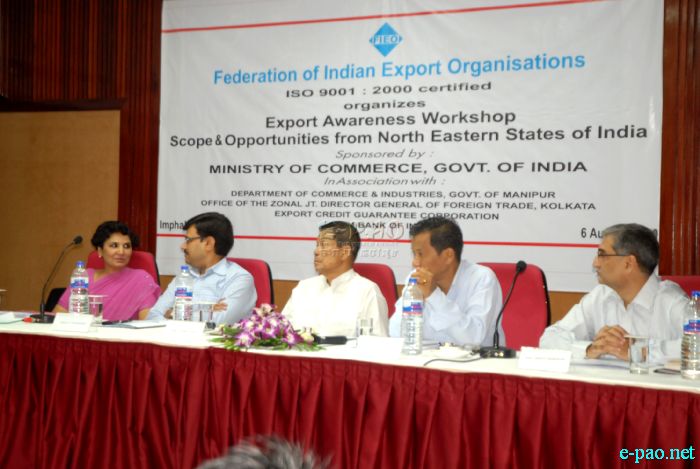 Export Awarness Workshop from North East states :: 6th August 2010