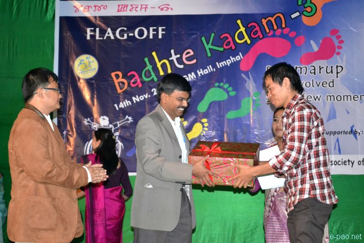 Badhte Kadam 3 - discoverability awareness raising campaign in 7 districts of Manipur :: November 2011