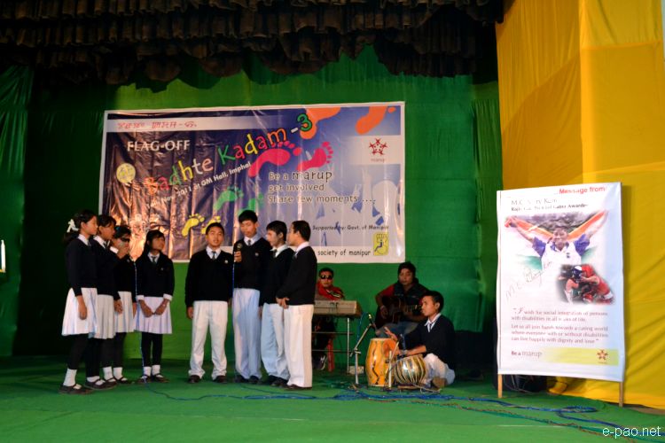 Badhte Kadam 3 - discoverability awareness raising campaign in 7 districts of Manipur :: November 2011