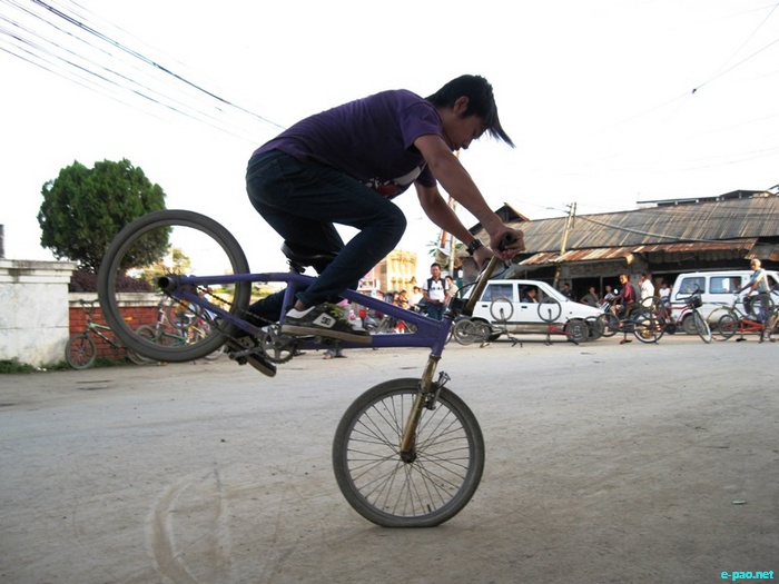 Manipur Cycling Club staged its VI Critical Mass :: 25 September, 2011