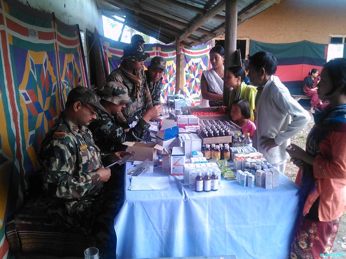 Medical Camp and Road Repair from AR and Army :: 11 May 2011