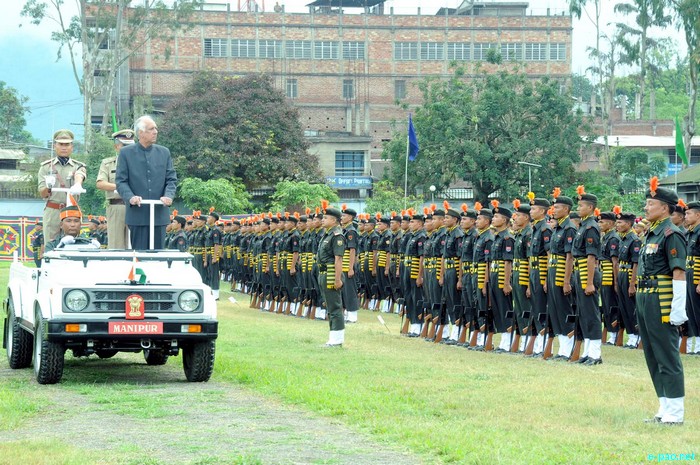 Manipur Police Raising Day Parade at 1st Bn Manipur Rifles Parade ground :: 19th October 2011