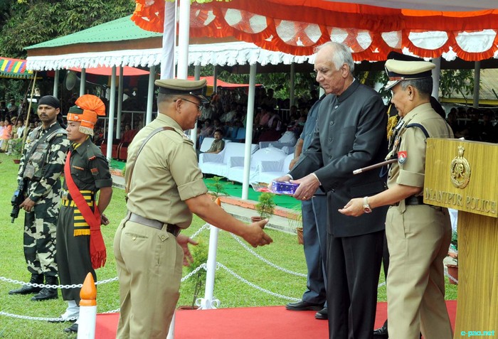 Manipur Police Raising Day Parade at 1st Bn Manipur Rifles Parade ground :: 19th October 2011