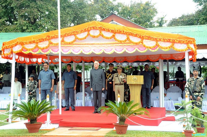 Manipur Police Raising Day Parade at 1st Bn Manipur Rifles Parade ground :: 19th October 2011