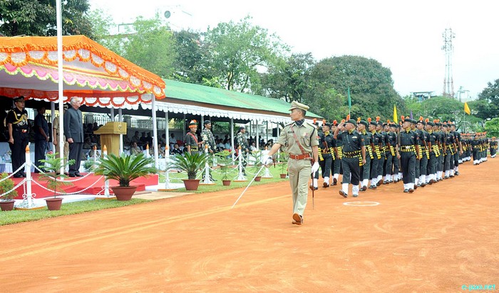 Manipur Police Raising Day Parade at 1st Bn Manipur Rifles Parade ground :: 19th October 2011