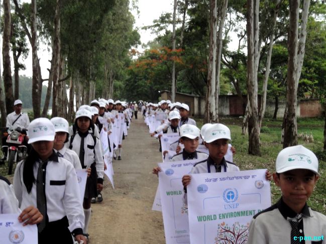 World Environment Day at Ningthoukhong  :: June 5 2011