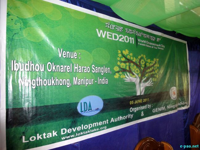 World Environment Day at Ningthoukhong  :: June 5 2011