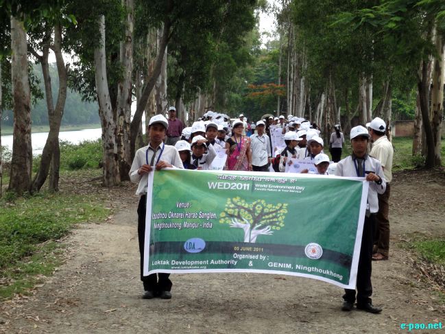 World Environment Day at Ningthoukhong  :: June 5 2011