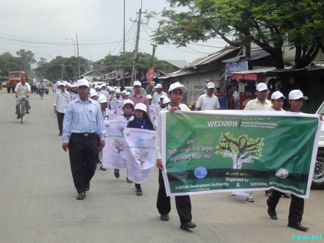 World Environment Day at Ningthoukhong  :: June 5 2011
