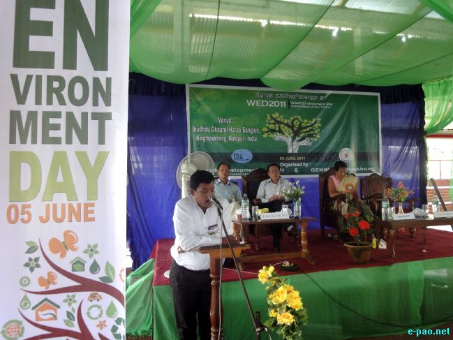 World Environment Day at Ningthoukhong  :: June 5 2011