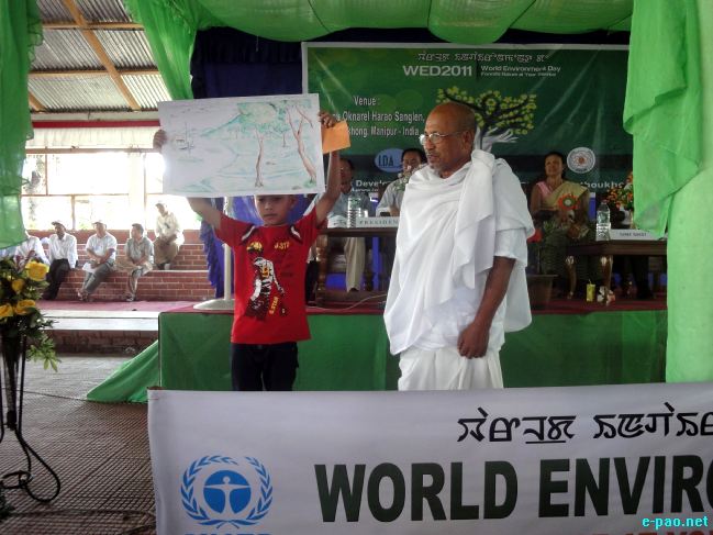 World Environment Day at Ningthoukhong  :: June 5 2011