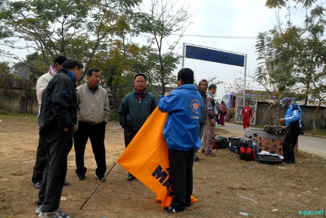 Flag-off for 16th National Youth Festival at Udaipur :: January 06 2011