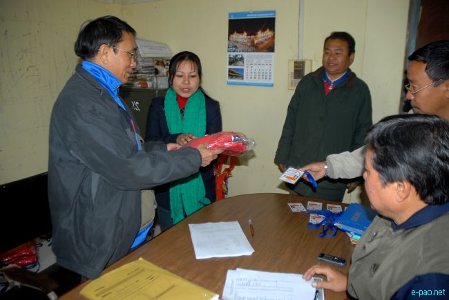 Flag-off for 16th National Youth Festival at Udaipur :: January 06 2011