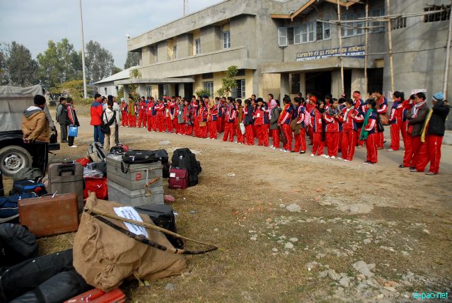 Flag-off for 16th National Youth Festival at Udaipur :: January 06 2011