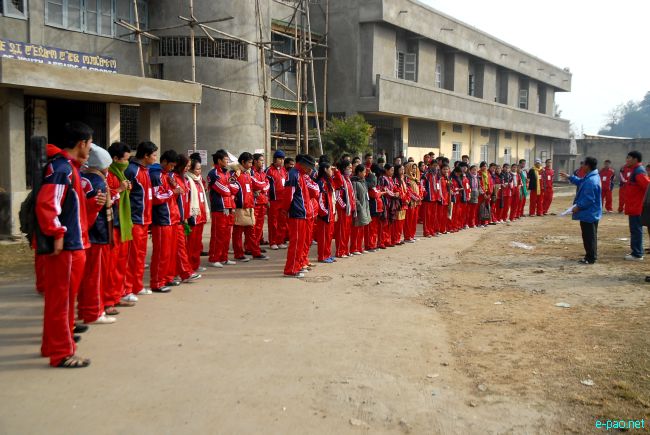 Flag-off for 16th National Youth Festival at Udaipur :: January 06 2011